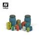 Vallejo Scenics - 1:35 Assorted Modern Plastic Drums