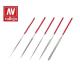 AV Vallejo Tools - Diamond Needle File Set (5pc)