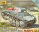 Zvezda 1:100 - German Panzer II Light Tank (Snap Together)