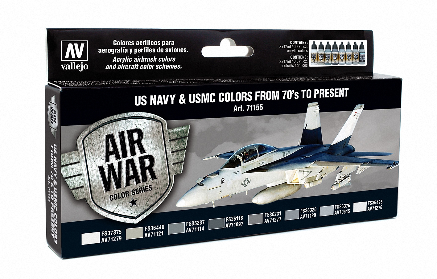 Vallejo Model Air Set 71166 - Luftwaffe Colors 1941 to End-War