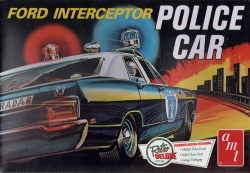 AMT - Ford Galaxie Interceptor Police Car 1970 Kit