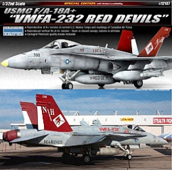 Academy 1:32 - USMC F/A-18A+ 'VMFA-232 Red Devils'