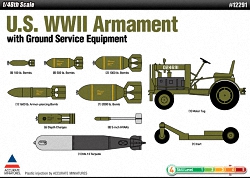 Academy 1:48 - US WWII Armament Set