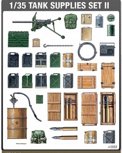 Academy 1:35 - Supplies II for tanks (Replaces ACA01383)