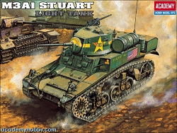 Academy 1:35 - US M3a1 Stuart Light Tank (Replaces ACA01398)