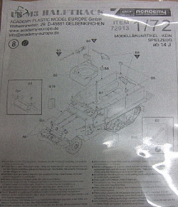 Academy 1:72 - US Halftrack