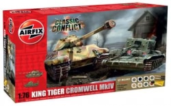 Airfix Gift Set 1:76 - Classic Conflict Cromwell/King Tiger