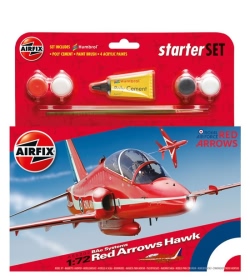 Airfix Gift Set 1:72 - Red Arrows Hawk