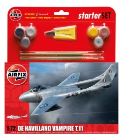 Airfix Gift Set 1:72 - De Havilland Vampire T11