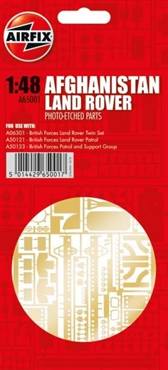 Airfix 1:48 - Land Rover Photo Etch Parts