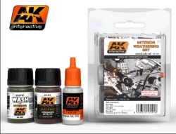 AK Interactive - Interior Weathering Set