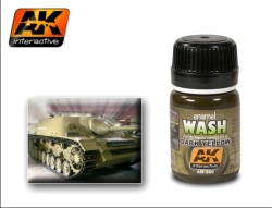 AK Interactive - Dark Yellow Wash (x6)