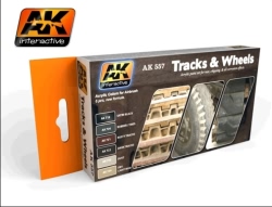 AK Interactive - Track and Wheels Set