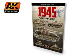 AK Interactive Book - German Colors, Camouflage Profile Guide, Volume 1