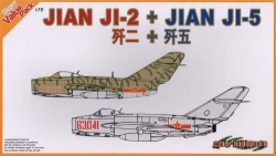 Dragon 1:72 - Jian JI-2 & Jian JI-5 (MiG-15 & MiG-17) Plane