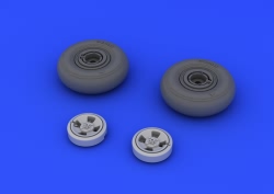 Eduard Brassin 1:48 - Spitfire Wheels - 4 Spoke (Eduard)