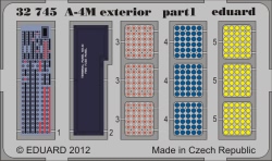 Eduard Photoetch 1:32 - A-4M exterior (Trumpeter)