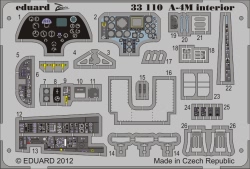 Eduard Photoetch (Zoom) 1:32 - A-4M interior S.A. (Trumpeter)