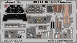 Eduard Photoetch (Zoom) 1:32 - Bf 109E-7 Interior S.A. (Trumpeter)