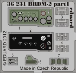 Eduard Photoetch 1:35 - BRDM-2 Early (Trumpeter)