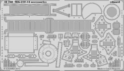 Eduard Photoetch 1:48 - MiG 21-F-13 Accessories (Trumpeter)