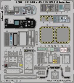 Eduard Photoetch 1:48 - Lynx HMA.8 Interior S.A. (Airfix)