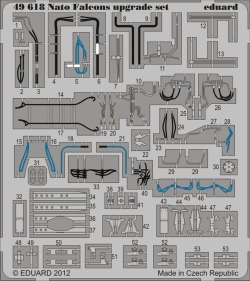 Eduard Photoetch 1:48 - Nato Falcons Upgrade Set (Eduard/Kinetic)