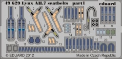 Eduard Photoetch 1:48 - Lynx AH.7 Seatbelts (Airfix)