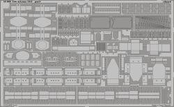 Eduard Photoetch 1:350 - USS Arizona 1941 (Hobbyboss)