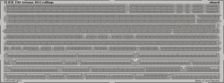 Eduard Photoetch 1:350 - USS Arizona 1941 Railings (Hobbyboss)