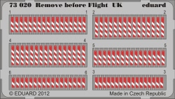 Eduard Photoetch 1:72 - Remove before Flight UK