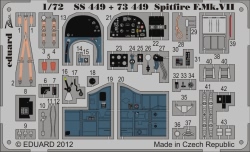 Eduard Photoetch 1:72 - Spitefire F. Mk.VII (Italeri)