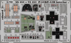 Eduard Photoetch 1:72 - P-51D / F-51D (Airfix)