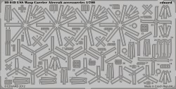 Eduard Photoetch 1:700 - USS Wasp Carrier Aircraft Accessories (HobbyBoss)