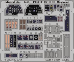 Eduard Photoetch (Zoom) 1:48 - Bf 110F Nachtjager Weekend (Eduard)
