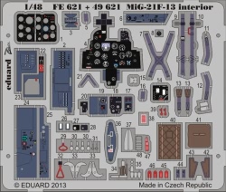 Eduard Photoetch (Zoom) 1:48 - MiG-21F-13 S.A. (Trumpeter)