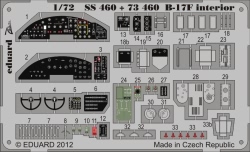 Eduard Photoetch (Zoom) 1:72 - B-17F Interior S.A. (Revell)