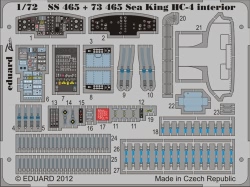 Eduard Photoetch (Zoom) 1:72 - Sea King HC-4 Interior S.A. (Cyber Hobby)