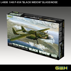 Great Wall Hobby 1:48 - WWII Northrop P-61A BlackWidow Glass Nose