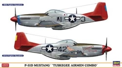 Hasegawa 1:72 - P-51D Mustang Tuskegee Airmen Combo