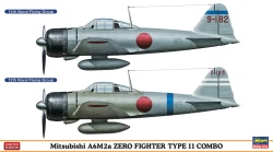H-2002 - Hasegawa 1:72 - Mitsubishi A6m2a Zero Fighter Type 11 Combo