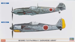 Hasegawa 1:72 - Bf109E-7 & Fw190A-5 Japanese Army