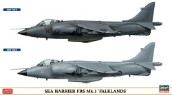 Hasegawa 1:72 - Sea Harrier FRS Mk 1 Falklands (2 kits in box)