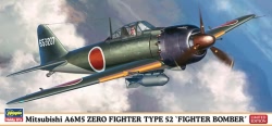 Hasegawa 1:72 - Mitsubishi A6M5a Zero Fighter Type 52 KOH