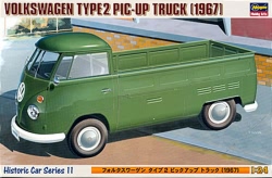 Hasegawa 1:24 - (21211) Volkswagen Type 2 Pick Up Truck 1967