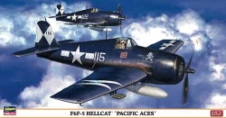 Hasegawa 1:48 - F6F-5 Hellcat (Pacific Aces)