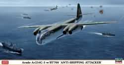 Hasegawa 1:48 - Arado Ar234C-3 w/ BT700 Anti Shipping Attack