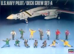 Hasegawa 1:48 - (36006) US Navy Pilot / Deck Crew Set A