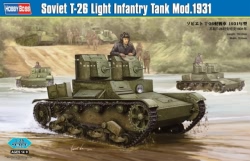 Hobbyboss 1:35 - Soviet T-26 Light Infantry Tank Mod 1931