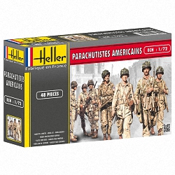 Heller 1:72 - Parachutistes Americains (American Paratroops)